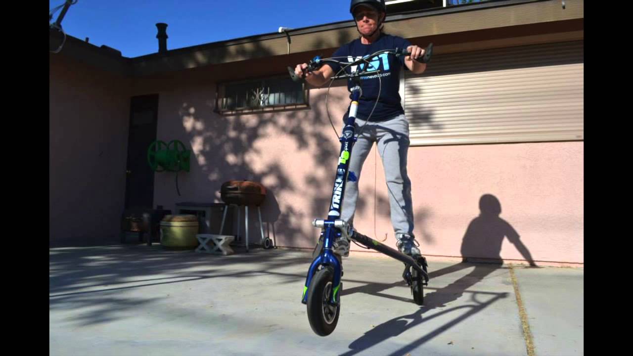 Trikke Carving Vehicle Wheelie Contest 2015May Update YouTube