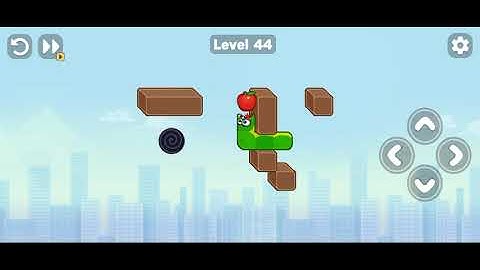 Snake Puzzle Slither to Eat Level 44 | snake puzzle level 44