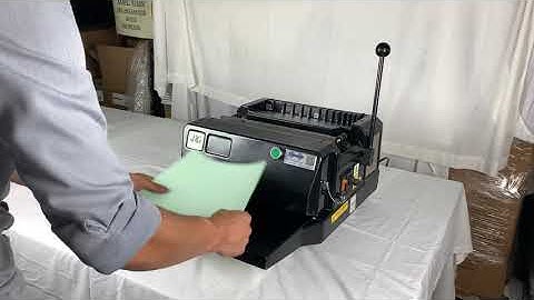 James Burn PB3000 Series 4 Black Edition Binding Punch