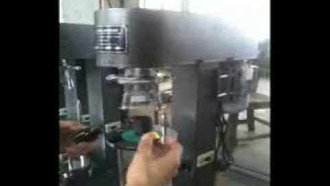 DK-50D semi-suto Metal cap capping machine