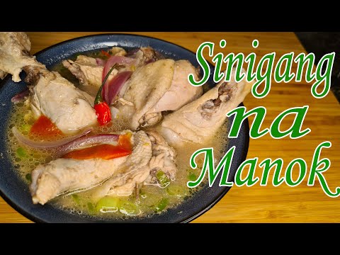 Paano Magluto ng Sinigang na Manok |  Chicken Soup in Tamarind | Lowcarb with Kersteen/LCfied Recipe