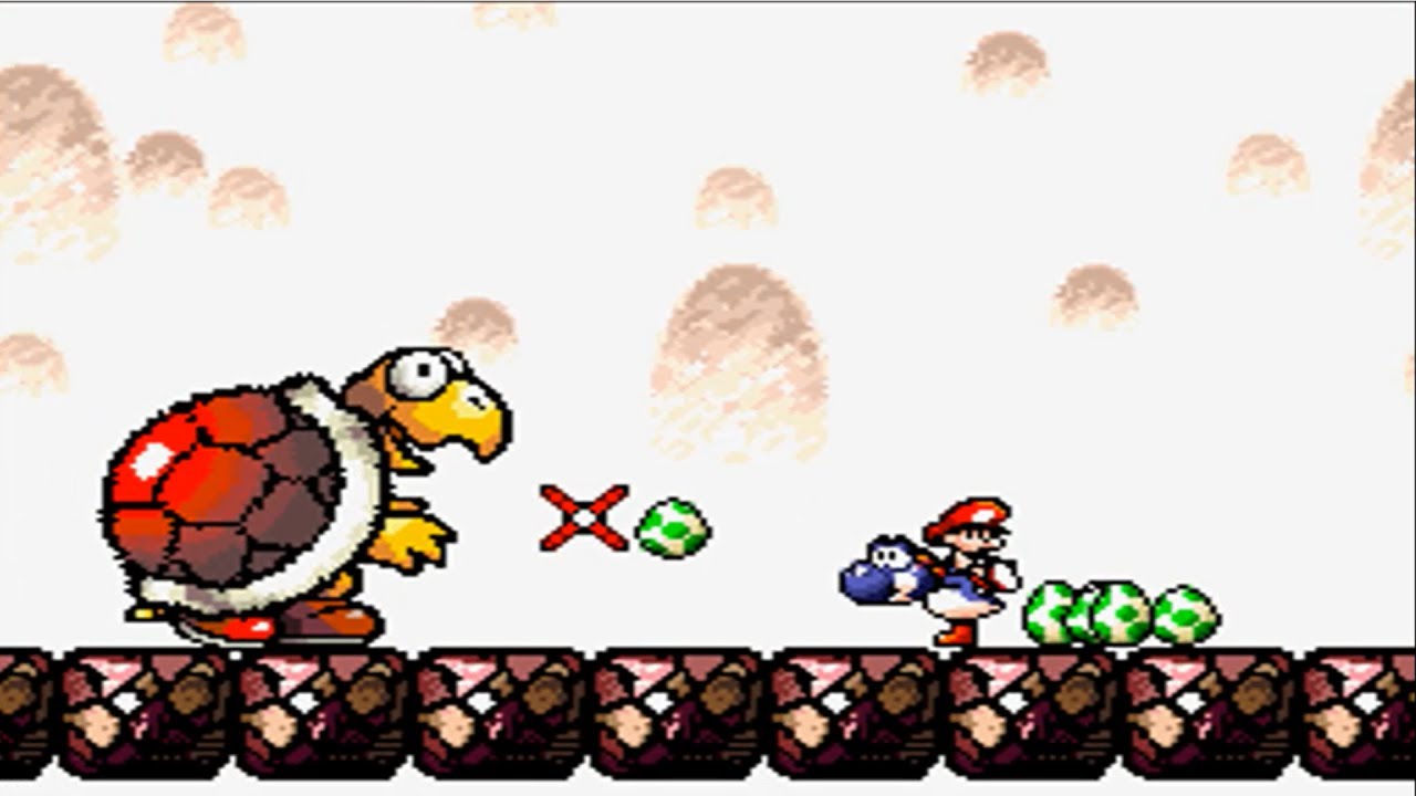 Koopa Giant - Yoshi's Island (Castle 4-8)