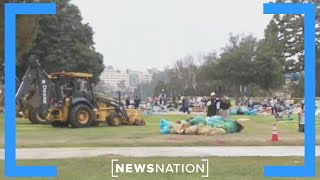 Cleaning underway at UCLA after removal of student encampment | NewsNation Now