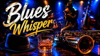 Dancing Under Dim Lights | Cozy Coffee Shop Jazz & Slow Blues Instrumental 🎷 | Blues Whisper