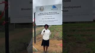 Testimonial by the Mhlasi Village resident, Matobo Drought Mitigation Community Borehole Project