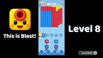 This is Blast Level 8 Walkthrough | Powerful Puzzle Blast Game 💥 | Go Answer