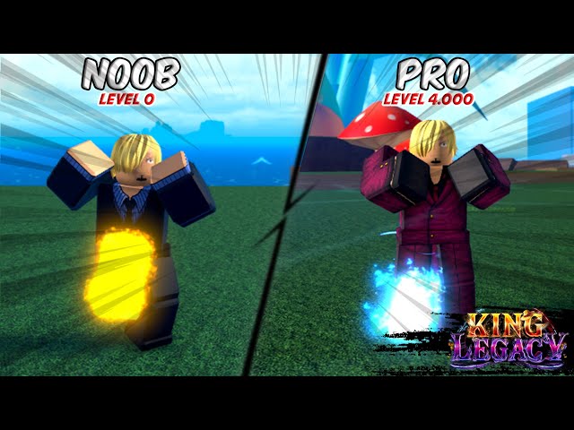 One Shoot Combok Dark Leg V2 + Pondere Blade in King Legacy #roblox #k