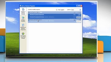 Windows® XP: Uninstall Internet® Explorer 8