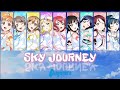 Aqours - SKY JOURNEY || [Color Coded {Kan/Rom/Eng} ]