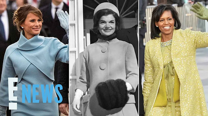 Presidential Inauguration FASHION: Revisit the Most Iconic Looks! | E! News