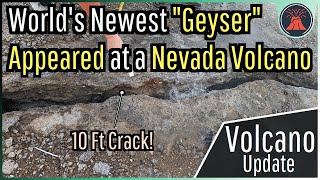 Nevada Volcano Update; The World's Newest 'Geyser' Appeared at a Local Volcano by GeologyHub 198,390 views 3 weeks ago 5 minutes, 12 seconds