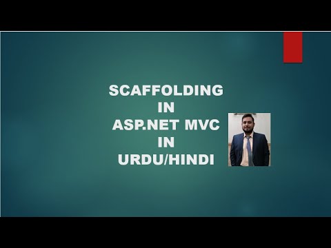 Scaffolding in asp.net mvc in urdu/hindi - YouTube