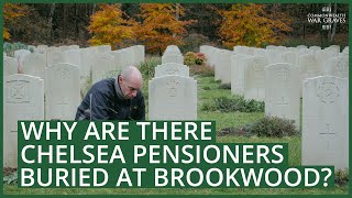 Why are there Chelsea Pensioners buried at Brookwood? | Commonwealth War Graves Commission | #CWGC