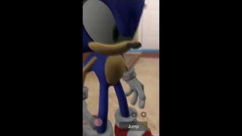 Awesome Sonic AR Testing #AppleAR #Unity3D