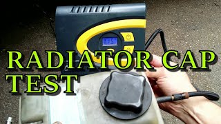 Radiator Cap Test