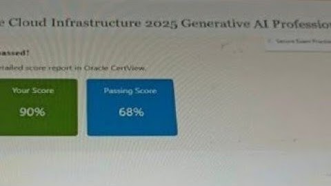 100% PASS Oracle Cloud Infrastructure 2025 Generative AI Professional (1Z0-1127-25)