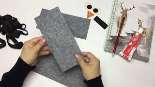 How to sew owl pencilcase? #pencilcase #sewing