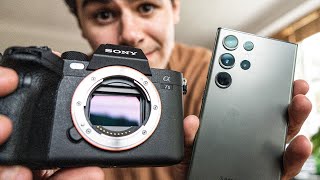 S23 Ultra vs. Sony Professional Video Camera!