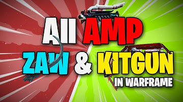 All Amps, Zaws & Kitguns in Warframe 2025