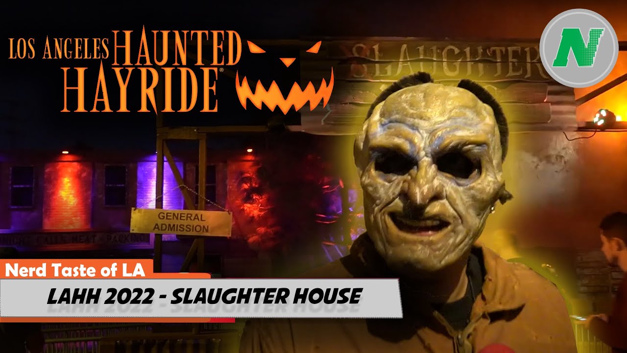 LA Haunted Hayride 2022 Slaughter House STROBE WARNING YouTube
