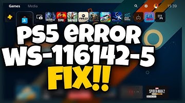 How To Fix PS5 Error Code WS-116142-5 in 2023