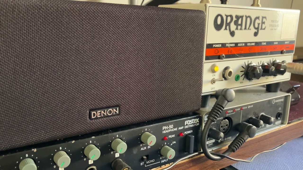 Denon SC-CM380 Reference Compact Guitar Cabinet by NSR｜Nippon
