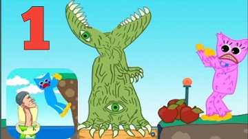 Hugy Funny Animated Story | Levels 1 to 10 | Gameplay Walkthrough | Android Game