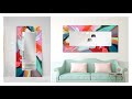 Empire Art Direct's Leaner Tempered Art Glass Mirrors