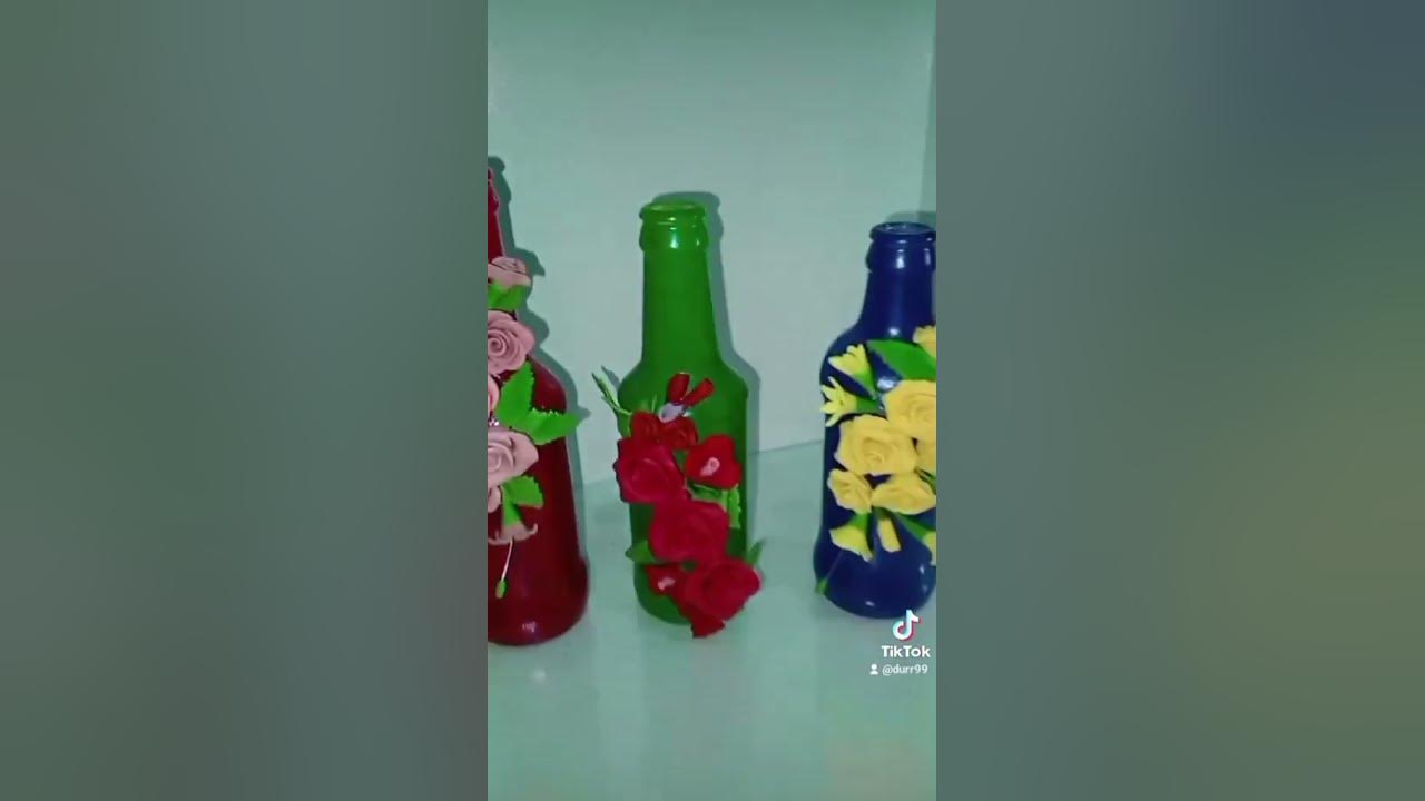Don't throw empty bottles now make these beauties from them YouTube