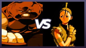 Super Marvel vs. Capcom: Eternity of Heroes (PC) - Juggernaut vs. Ibuki AI FIGHT Gameplay