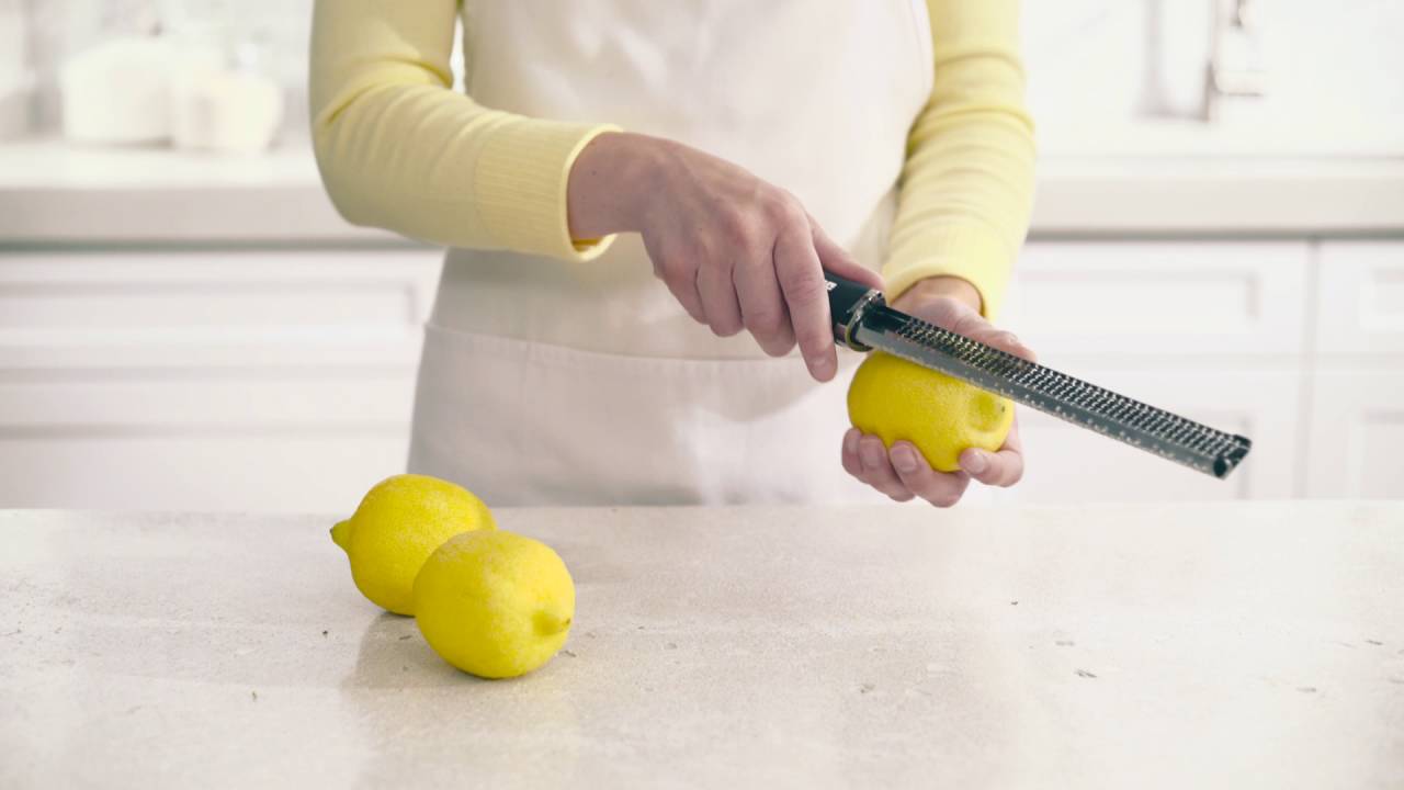 Microplane Zester & Grater, Black, Classic Model - Chef Michael Salmon