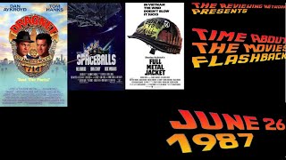 Time About The Movies Flashback - June 26, 1987 Information