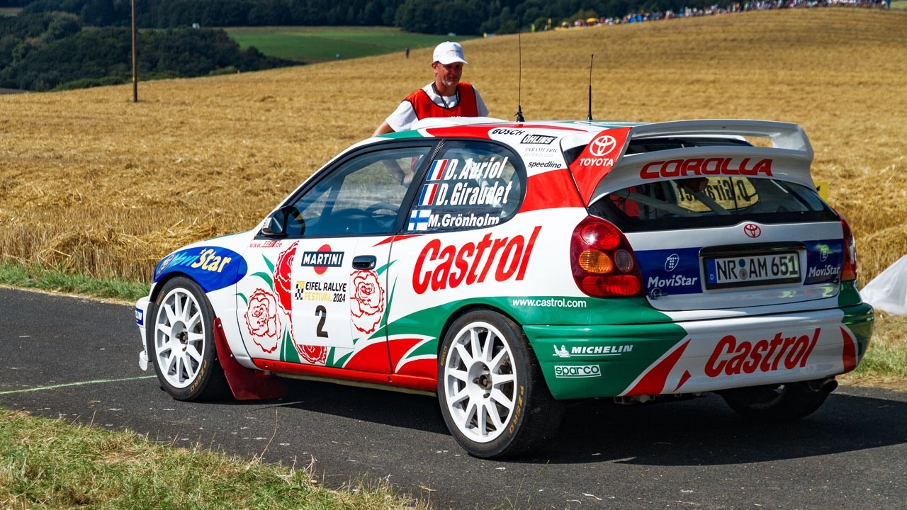 TOYOTA COROLLA WRC with Marcus Grönholm | 2024 Eifel Rally Festival