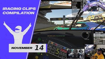 November 14 | iRacing Clips Compilation