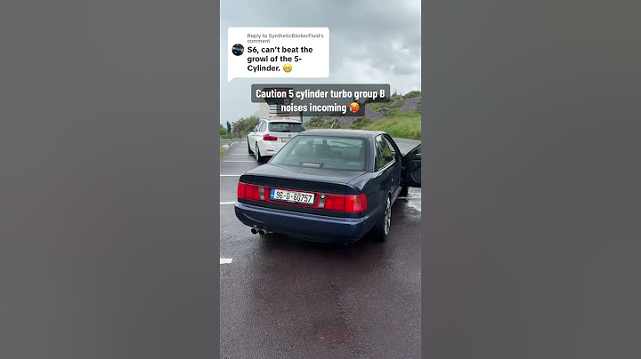 5 cylinder turbo swap the world 🥲 I love the sound of my Audi S6 C4 urS6 #cars #audi #5cylinder