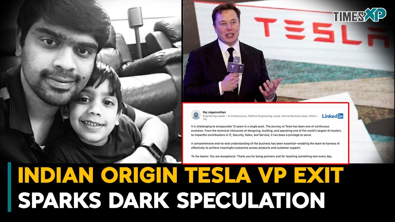 Indian-Origin Tesla VP Exit Sparks Speculation| Indians In The U.S.