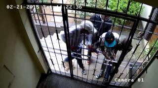 Super Strength Security Gate - CCTV Footage