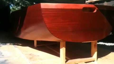 Building a classic barrel back with my son