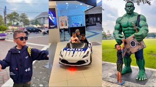 BEST OF SAN RAZKA|Funny Video|Viral#118|Because of disturbing the HULK statue