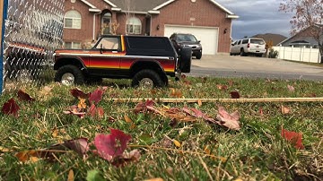 Traxxas TRX-4 High Speed Front-End Crash Test