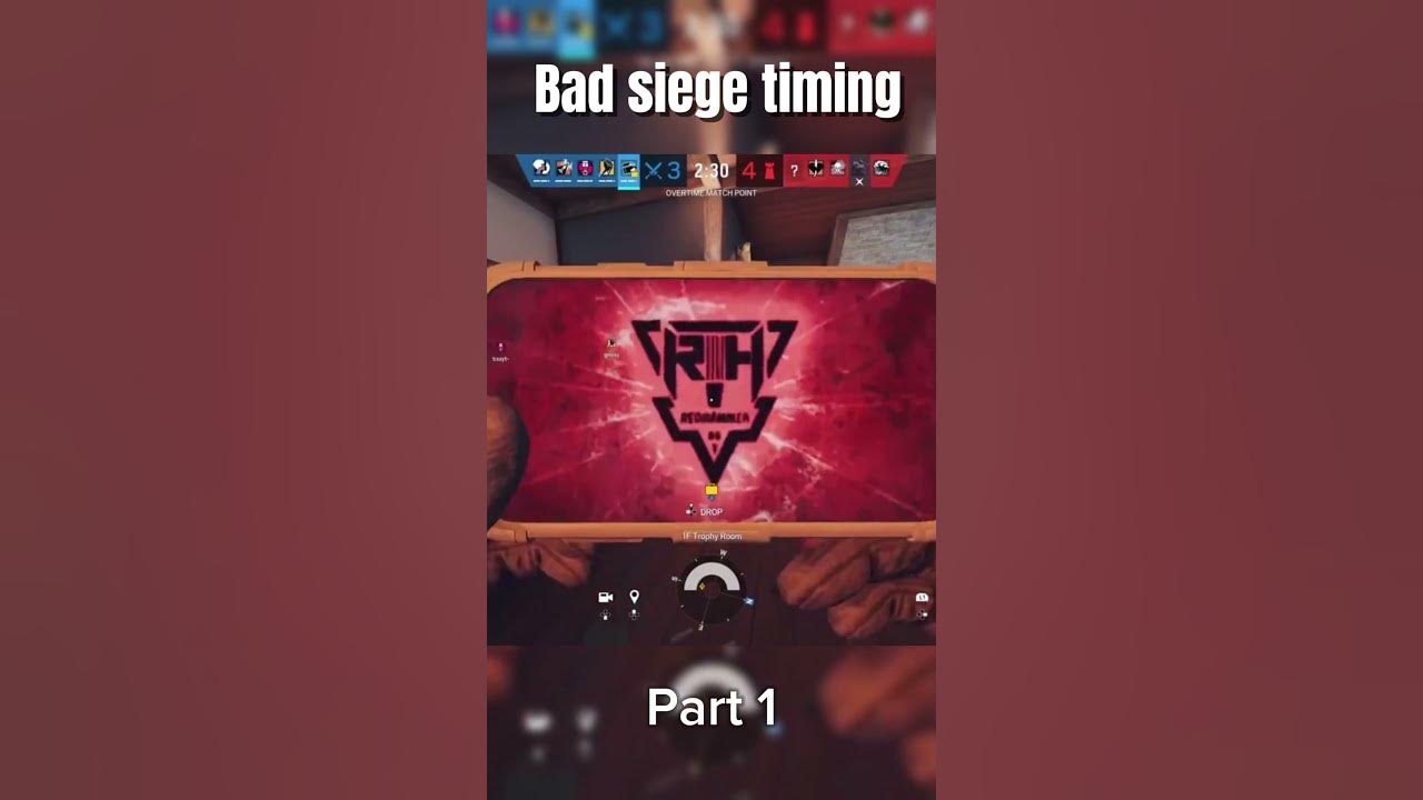 🔴VERY BAD SIEGE TIMING (RAGE TW⚠️) siege r6 twitch clip tiktok 
