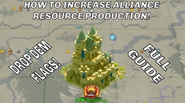 ALLIANCE GUIDE!! How to GAIN/INCREASE! Resource Production!! - #callofdragons