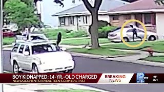 14-year-old charged with kidnapping has  criminal past.