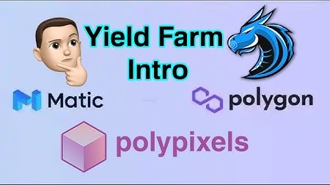 Intro To Yield Farming On Polygon with PolyDragon
