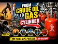 Inside LPG Plant: Oil to Gas Cylinder Process #oilindustry #energyproduction #industrialprocess