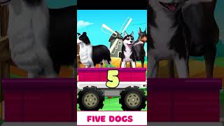 Five Dogs | Learn Number 5