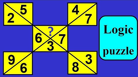 Can you solve the logic puzzle? | find the missing number in this puzzle
