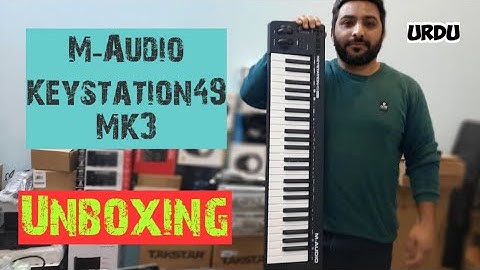 M-Audio Keystation49 Mk3 Usb Midi Keyboard Unboxing | mux sound