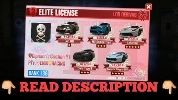 CSR Racing 2 TEMPEST 3 ELITE LICENSE TIMES