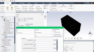 3D Flow over a circular cylinder Part 3   Fluent setup | L.Prawin